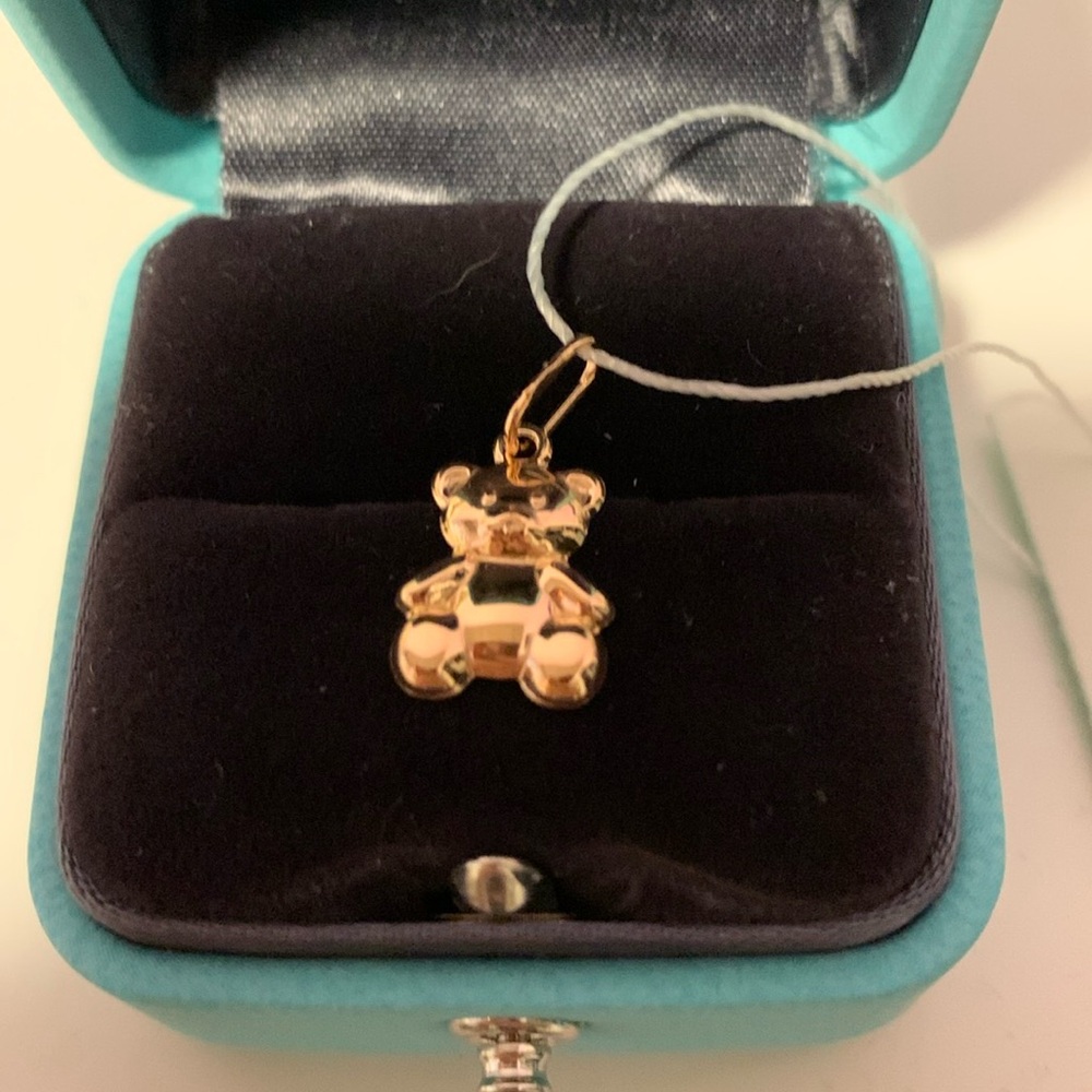 Silver Pendant Teddy Bear